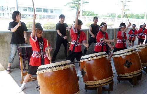 平田千代保太鼓保存会演奏