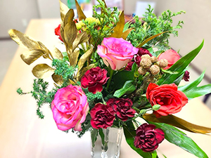 プレゼントのお花