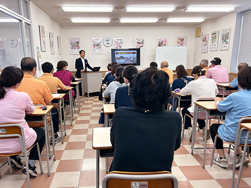 安全運転講習会の様子