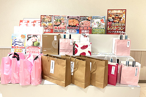 ママーズグループボウリング大会の賞品