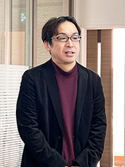 新年の挨拶をする宇野直司理事長